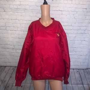Post Authority Sport Tek Red Sweatshirt size S